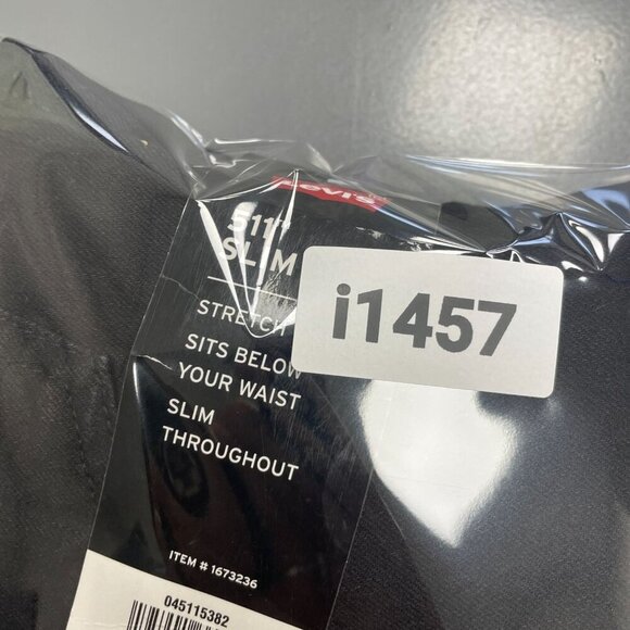 NEW Levis 511 Slim Men's W30 L32 Fit Jeans Black Advanced Stretch - Picture 8 of 9